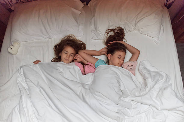 istock Beautiful girls sleeping together 2233553041