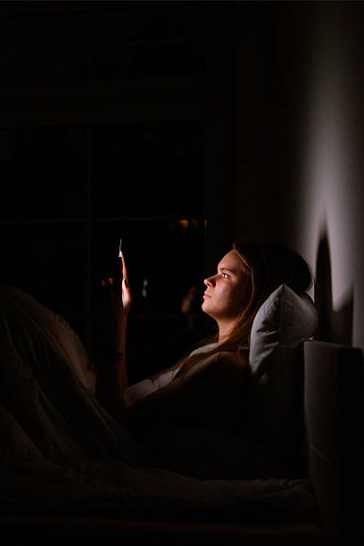 istock Sleep deprivation and mobile phone usage 2233554158