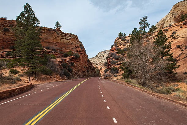 istock Scenic Road through Zion National Park, Utah 2233556614