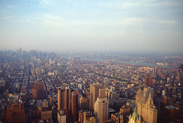 istock sunset on manhattan analogic image of september 1991 2233559160
