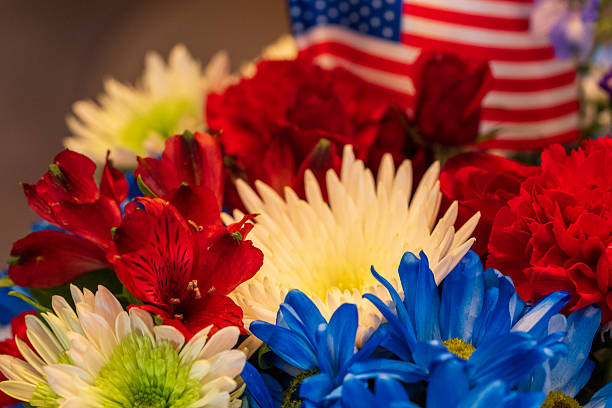 istock Patriotic Color Flowers 2233559968