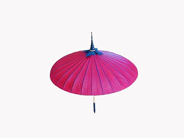 istock Antique red paper umbrella 2233560688