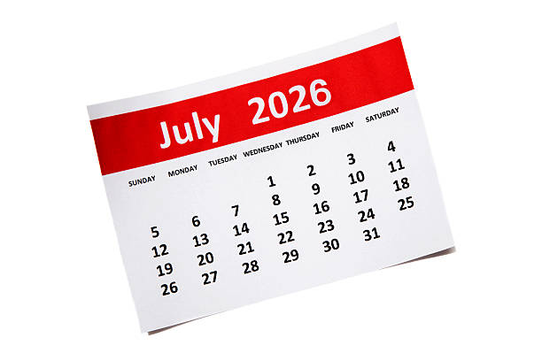 istock July 2026 Calendar 2233560911