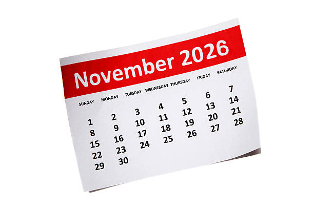 istock November 2026 Calendar 2233560947