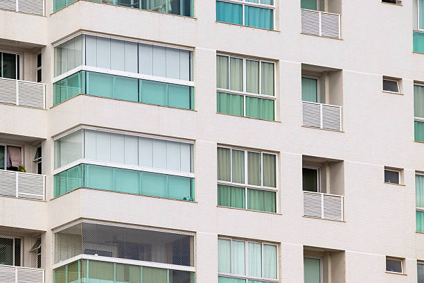 istock Modern and contemporary residential building. 2233560978