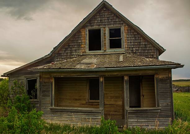 Abandoned farmhouse in the Delaware Water Gap National Recreation Area
