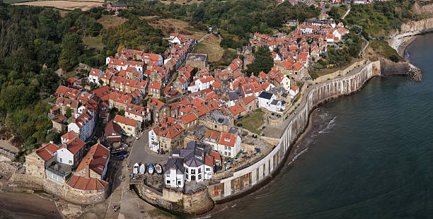 istock Robin Hood's Bay from the Air 2233575077