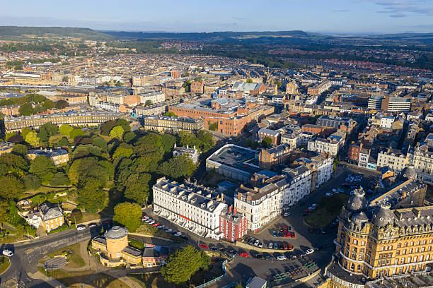 istock Scarborough Townscape Aerial Image. 2233575937