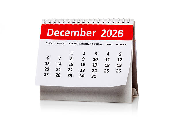 istock December 2026 Calendar 2233578240