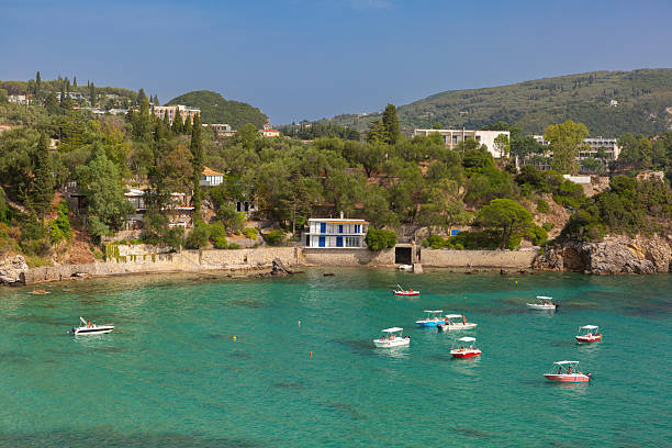 istock Coastal view in Paleokastritsa Corfu Greece 2233596061