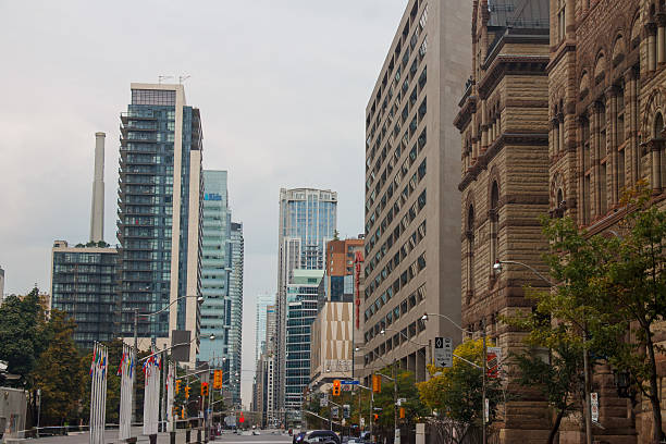 The Modern architecture building in downtown Toronto, Ontario, Canada
