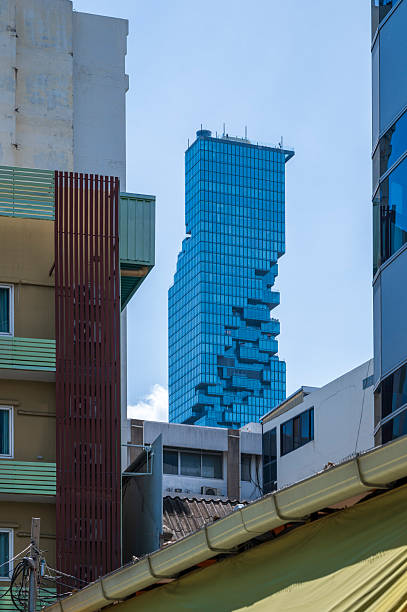 Bangkok with towering skyscrapers