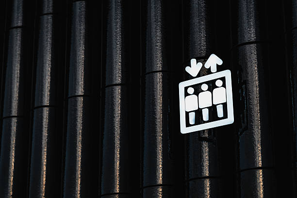 With a touch of your fingertips, the elevator starts