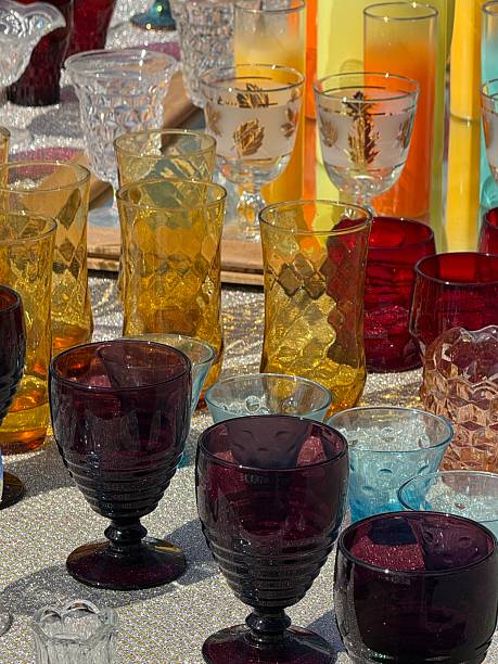 istock Glass drinking glasses and goblets 2233602554