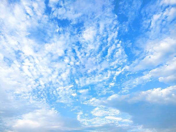 istock Natural Blue Sky with White Cumulus Clouds 2233618425