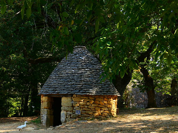 A walking tour allows you to go around the terminals of the village of Chamaret in the middle of the woods and vineyards