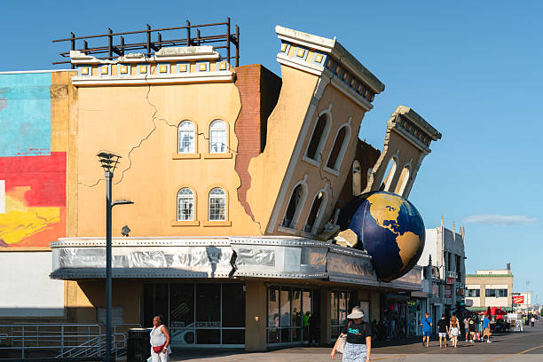 Atlantic City, NJ - Aug 25, 2025: Ripley's Believe It or Not! is an entertainment company founded by Robert Ripley, featuring museums (Odditoriums) filled with strange and unusual artifacts, oddities