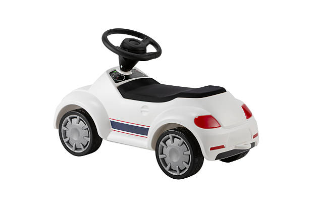 istock Kid's car studio shot, isolated on white background 2233626884