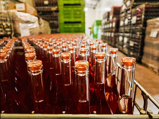 istock Wine Bottles on Production Line 2233631416