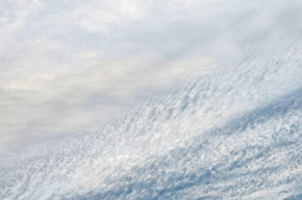 snowfall and blue sky