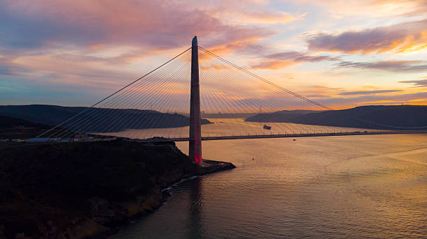 istock Aerial view of Yavuz Sultan Selim Bridge 2233641412