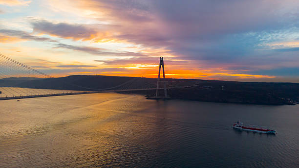 istock Aerial view of Yavuz Sultan Selim Bridge 2233641505