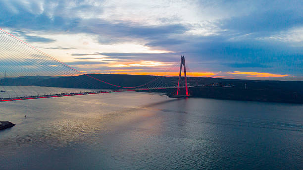 istock Aerial view of Yavuz Sultan Selim Bridge 2233641686