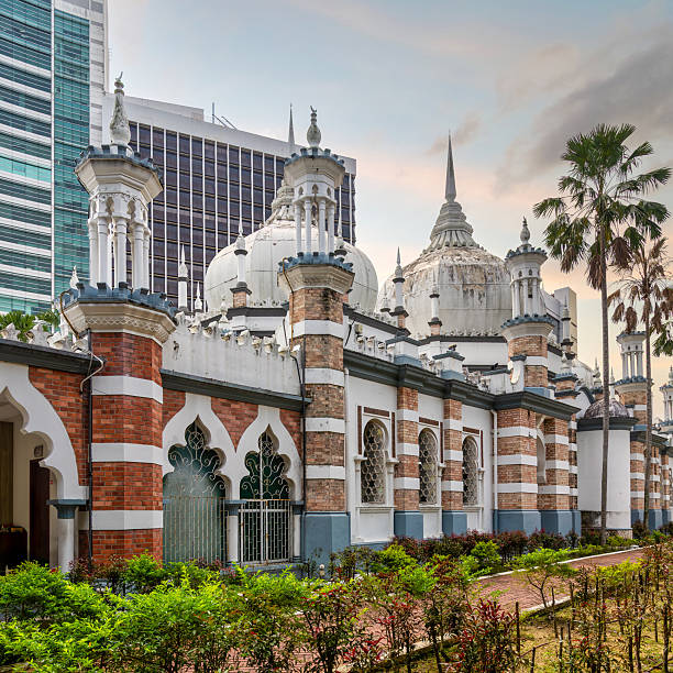 istock Jamek Mosque, or Masjid Jamek Sultan Abdul Samad, showcasing Islamic architecture in Kuala Lumpur, Malaysia 2233645276