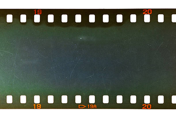 istock Dusty and grungy 35mm film texture or surface 2233657133