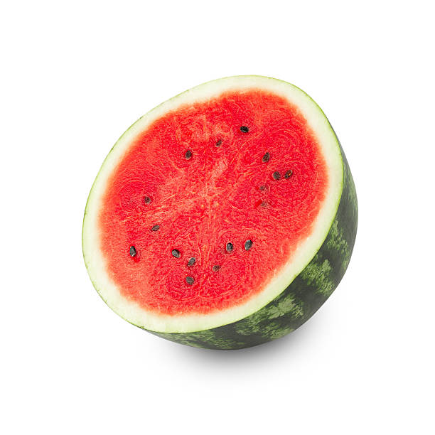 istock Watermelon slice isolated on white background with clipping path, full depth of field 2233661376