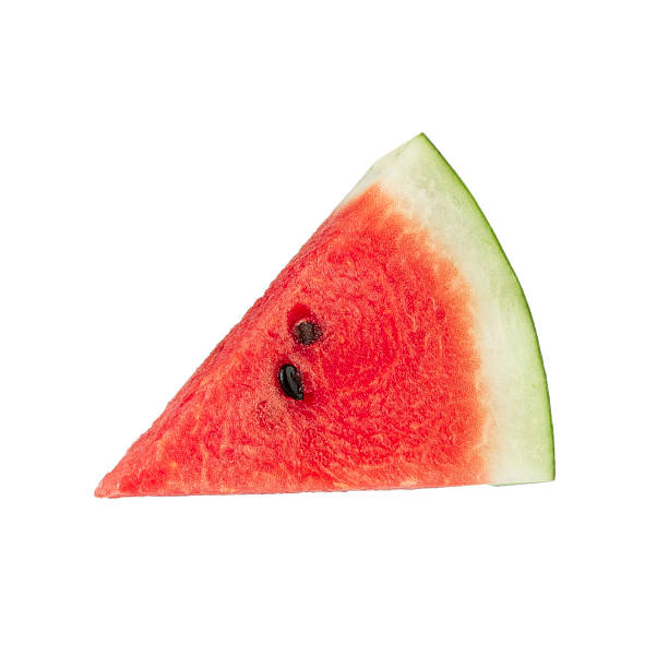 istock Watermelon slice isolated on white background with clipping path, full depth of field 2233661407