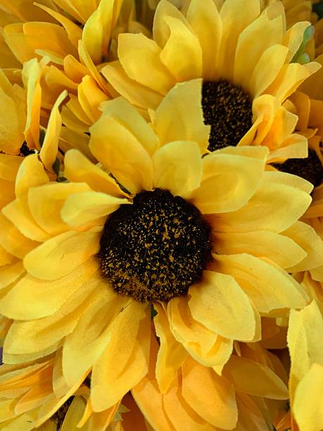 Artificial Yellow Sunflower with Realistic Petals