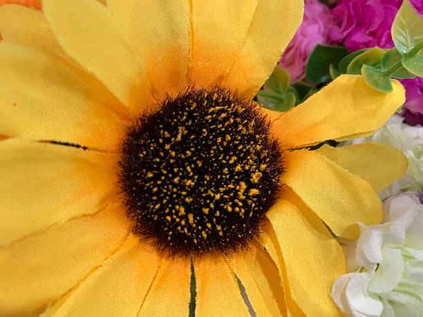 Artificial Yellow Sunflower with Realistic Petals