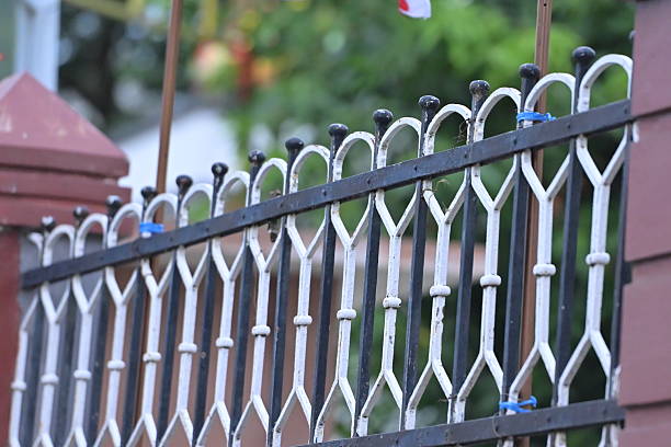 istock Lampposts, bridge railings, and traffic signs 2233666612