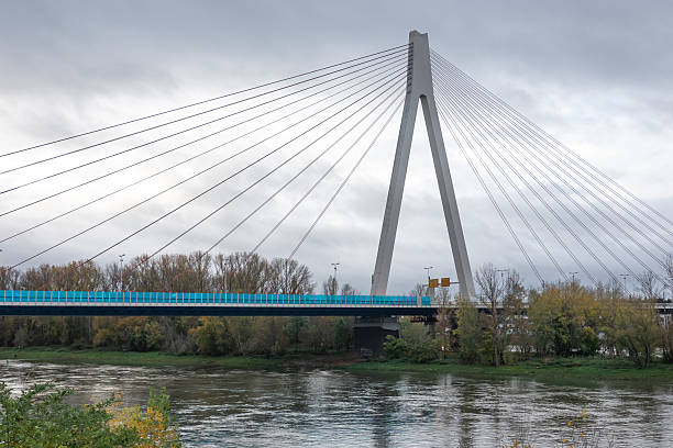 Bridge connecting Mannheim with Ludwigshafen