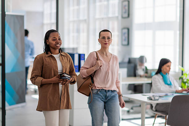 istock Female Clients in Modern Banking Environment 2233671147