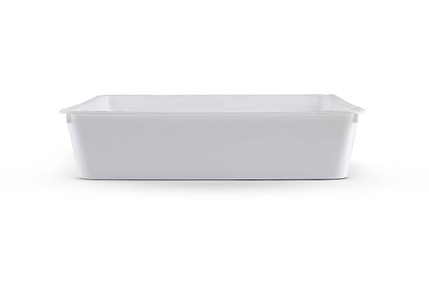 istock White plastic box, food package isolated on white background 2233674555