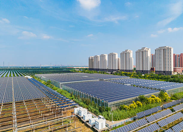 istock Photovoltaic solar panels 2233678075