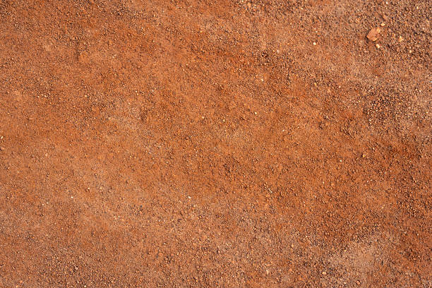 istock Dirt, terrain or gravel stone road surface. 2233680036