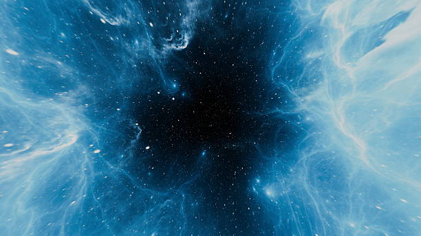 istock mesmerizing view of deep space reveals swirling blue nebulae against a dark backdrop sprinkled with distant stars, showcasing the beauty of the universe and its vastness. 3d render 2233687458