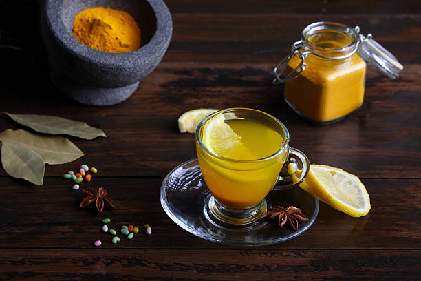Turmeric Tea with cream to be added for Latte