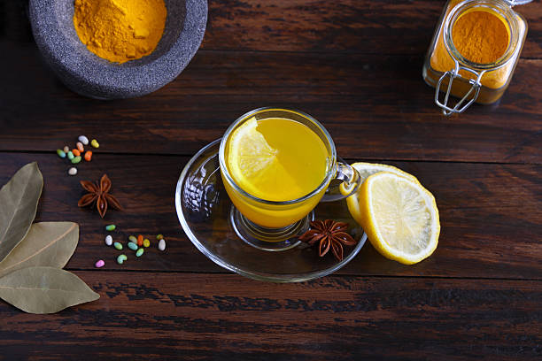 Turmeric Tea with cream to be added for Latte