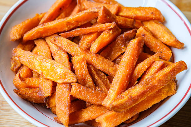 istock Crispy Fried Sweet Potato Chips Or Fries 2233690907
