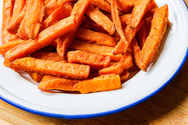 istock Crispy Fried Sweet Potato Chips Or Fries 2233691429