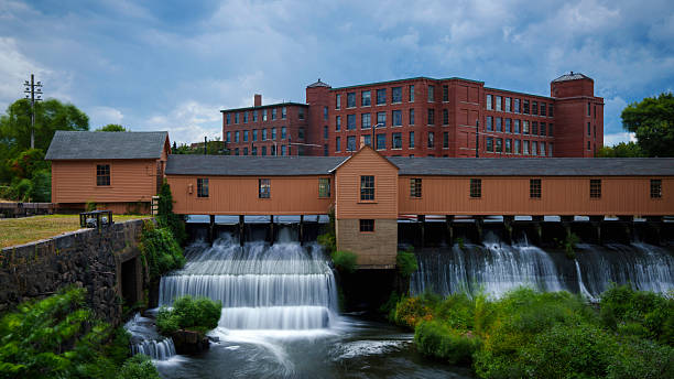 istock Lower Locks Gatehouse in Lowell, Massachusetts 2233692260