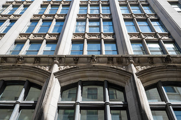 istock Old Montreal building seen from the street 2233695714
