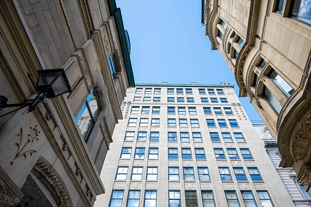 istock Old Montreal building seen from the street 2233695732
