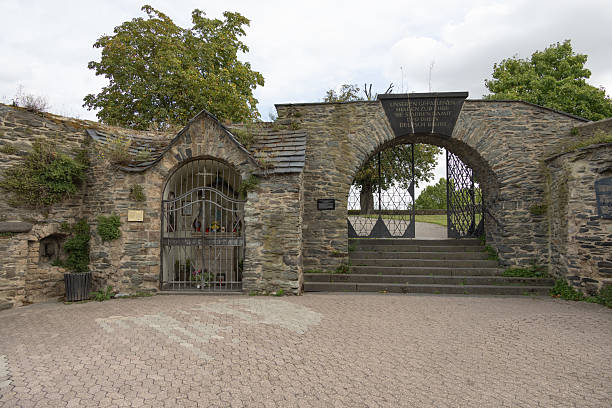 istock old middle ages ruins of a Customs tower 2233700976