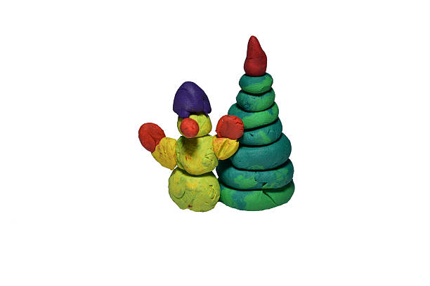 istock A figurine made of plasticine. 2233701873