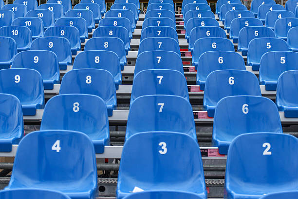 istock Empty rows of  seats at the stadium 2233702603